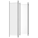 vidaXL 4 paneles fehér szövet térelválasztó 200 x 200 cm