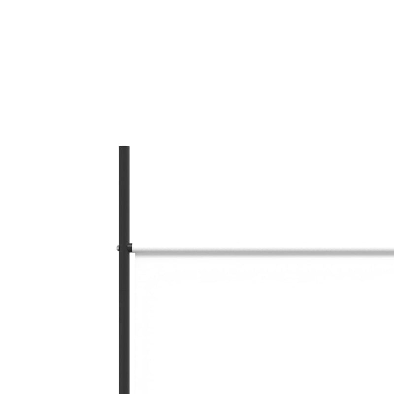 vidaXL fehér 5 paneles paraván 250x200 cm szövet