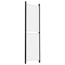vidaXL 4 paneles fehér szövet térelválasztó 200x180 cm