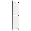 vidaXL fehér 5 paneles paraván 250x180 cm szövet