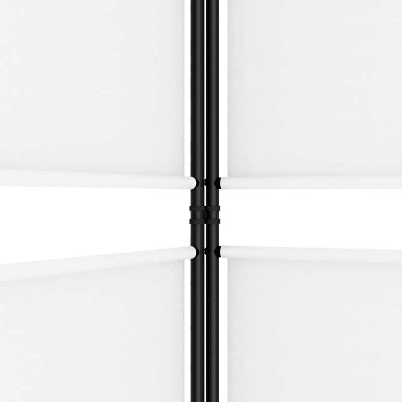 vidaXL fehér 3 paneles szövetparaván 300x180 cm