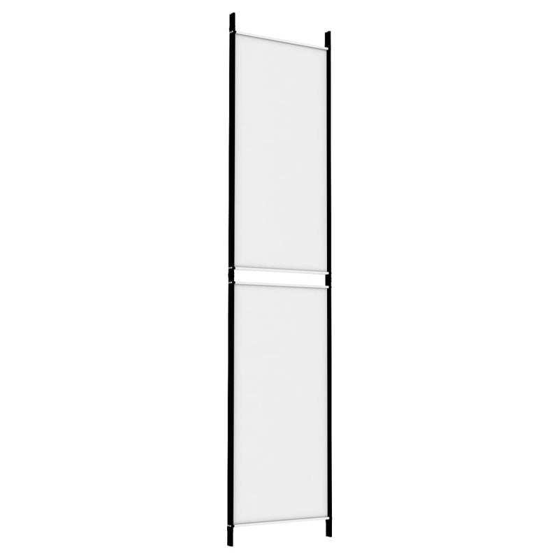 vidaXL fehér 3 paneles szövetparaván 150x220 cm