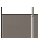vidaXL 6 paneles antracitszürke szövet térelválasztó 300 x 220 cm