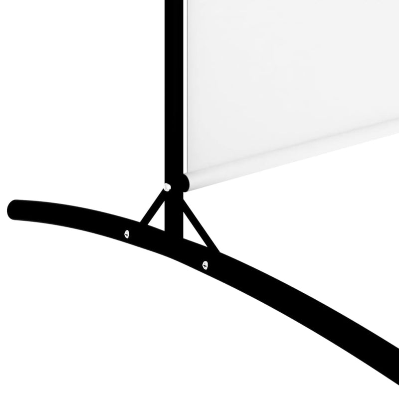 vidaXL fehér 5 paneles paraván 433x180 cm szövet