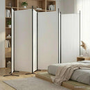 vidaXL 6 paneles fehér szövet térelválasztó 520x180 cm