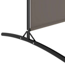 vidaXL 4 paneles antracitszürke szövet térelválasztó 698x180 cm