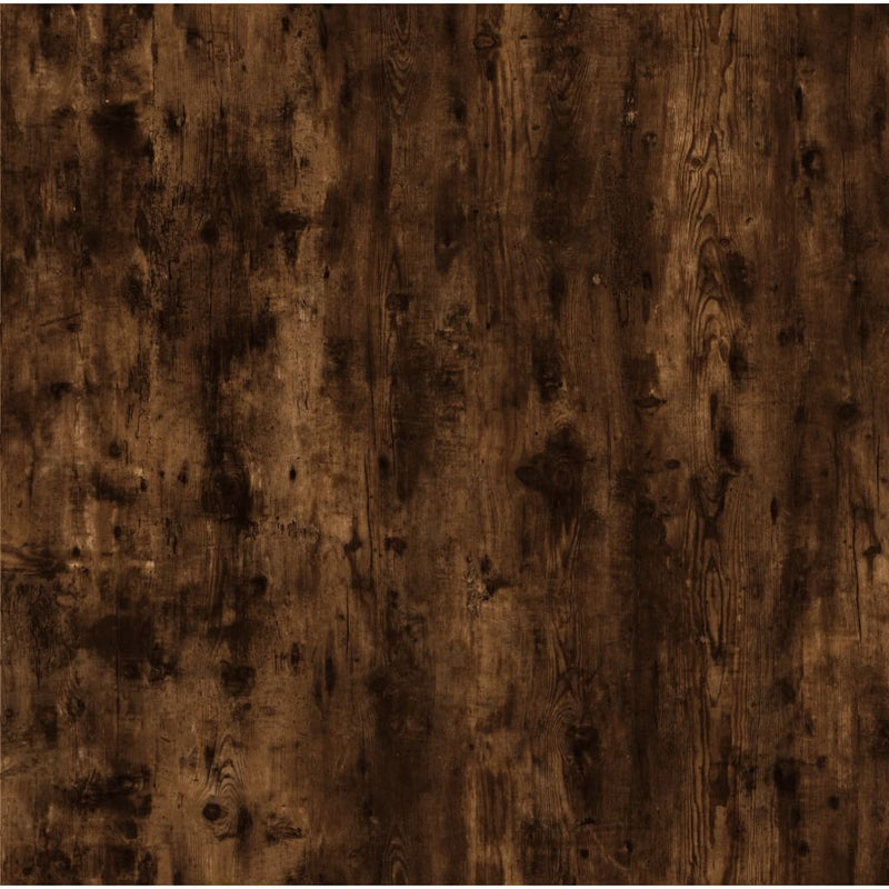 vidaXL füstös tölgy színű szerelt fa dohányzóasztal 100x50x35 cm