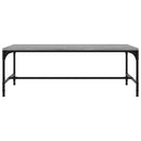 vidaXL szürke sonoma szerelt fa dohányzóasztal 100 x 50 x 35 cm