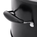 vidaXL fekete fém fatüzelésű kempingtűzhely 36 x 26 x 22,5 cm