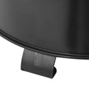 vidaXL fekete fém fatüzelésű kempingtűzhely 36 x 26 x 22,5 cm