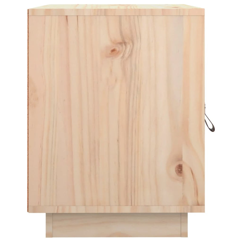 vidaXL 2 db tömör fenyőfa éjjeliszekrény 40 x 34 x 45 cm
