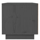 vidaXL szürke tömör fenyőfa éjjeliszekrény 40 x 34 x 35 cm