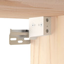 vidaXL tömör fenyőfa faliszekrény 40 x 30 x 35 cm