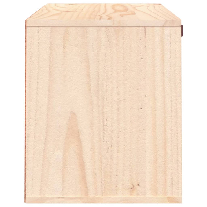 vidaXL tömör fenyőfa faliszekrény 60 x 30 x 35 cm