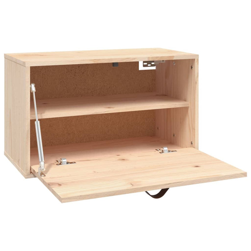 vidaXL tömör fenyőfa faliszekrény 60 x 30 x 35 cm