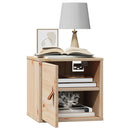 vidaXL tömör fenyőfa faliszekrény 31,5 x 30 x 30 cm