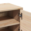 vidaXL tömör fenyőfa faliszekrény 31,5 x 30 x 30 cm