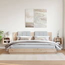 vidaXL 2 db tömör fenyőfa faliszekrény 31,5 x 30 x 30 cm