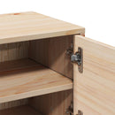 vidaXL 2 db tömör fenyőfa faliszekrény 31,5 x 30 x 30 cm