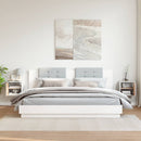 vidaXL 2 db fehér tömör fenyőfa faliszekrény 31,5 x 30 x 30 cm