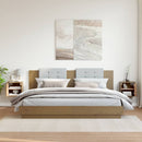 vidaXL 2 db mézbarna tömör fenyőfa faliszekrény 31,5 x 30 x 30 cm