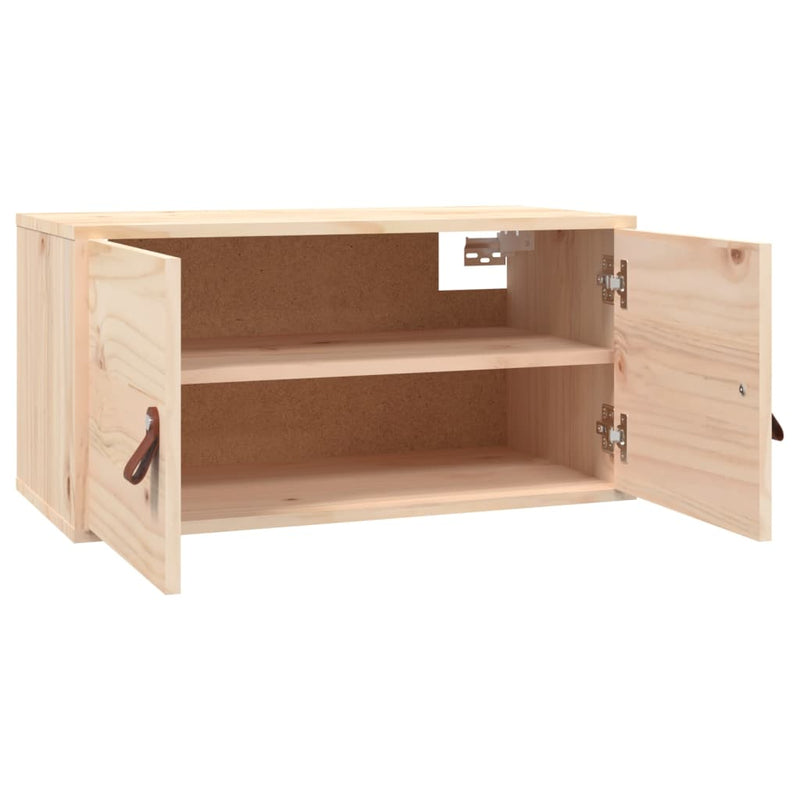 vidaXL tömör fenyőfa faliszekrény 60 x 30 x 30 cm