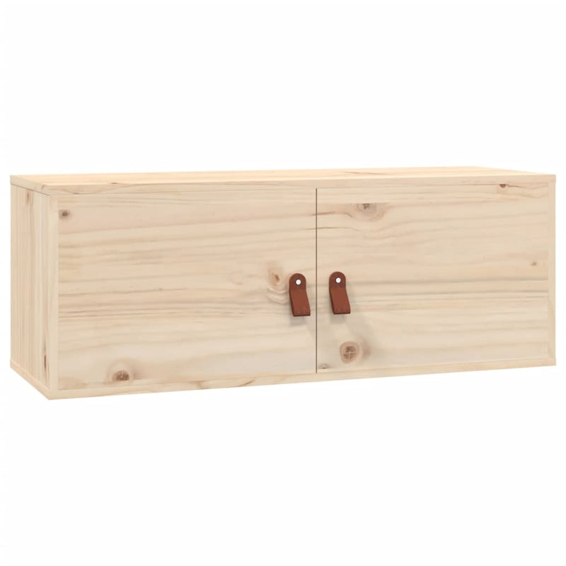 vidaXL tömör fenyőfa faliszekrény 80 x 30 x 30 cm