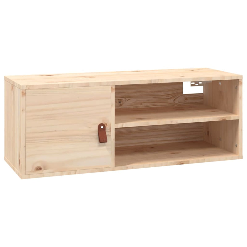 vidaXL tömör fenyőfa faliszekrény 80 x 30 x 30 cm