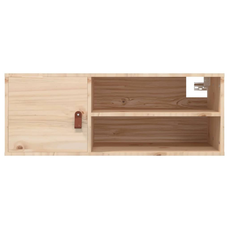 vidaXL tömör fenyőfa faliszekrény 80 x 30 x 30 cm
