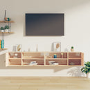 vidaXL 2 db tömör fenyőfa faliszekrény 80 x 30 x 30 cm