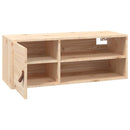 vidaXL 2 db tömör fenyőfa faliszekrény 80 x 30 x 30 cm