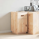 vidaXL tömör fenyőfa íróasztalszekrény 40 x 50 x 75 cm