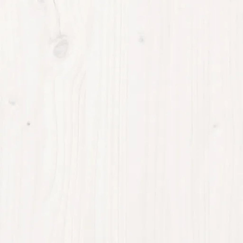 vidaXL fehér tömör fenyőfa tálalószekrény 100 x 40 x 75 cm