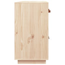 vidaXL tömör fenyőfa tálalószekrény 98,5 x 40 x 75 cm