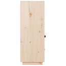 vidaXL tömör fenyőfa magasszekrény 67 x 40 x 108,5 cm