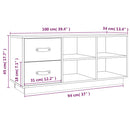 vidaXL mézbarna tömör fenyőfa cipőtároló pad 100 x 34 x 45 cm