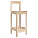 vidaXL 2 db tömör fenyőfa bárszék 40 x 41,5 x 112 cm