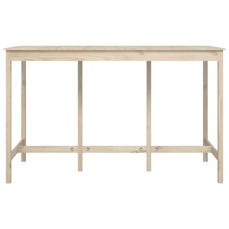 vidaXL tömör fenyőfa bárasztal 180 x 80 x 110 cm