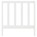 vidaXL fehér tömör fenyőfa ágy fejtámla 95 x 4 x 100 cm
