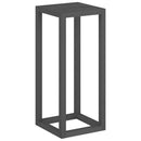 vidaXL 3 részes szürke tömör fenyőfa növénytartó