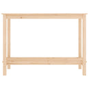 vidaXL tömör fenyőfa tálalóasztal 110x40x80 cm