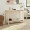 vidaXL tömör fenyőfa tálalóasztal 110x40x80 cm