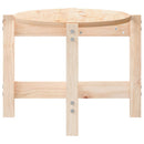 vidaXL tömör fenyőfa dohányzóasztal 87 x 48 x 35 cm