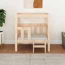 vidaXLtömör fenyőfa kutyaágy 65,5x50,5x70 cm