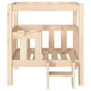 vidaXLtömör fenyőfa kutyaágy 65,5x50,5x70 cm