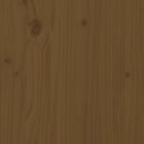 vidaXL mézbarna tömör fenyőfa kutyaágy 65,5x50,5x70 cm