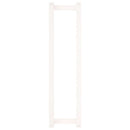 vidaXL fehér tömör fenyőfa törülközőtartó 23 x 18 x 90 cm