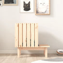 vidaXL tömör fenyőfa macskaház 60 x 36 x 60 cm