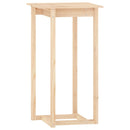 vidaXL 3 részes tömör fenyőfa bárszett