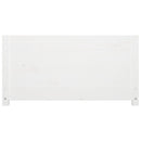vidaXL fehér tömör fenyőfa kanapéágy matrac nélkül 80 x 200 cm